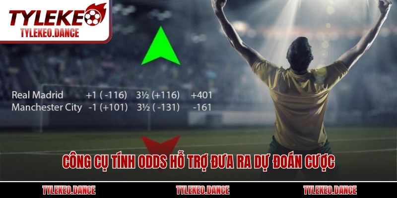 Công cụ tính Odds hỗ trợ đưa ra dự đoán cược